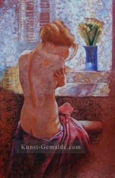 nd009eB Impressionismus weiblicher Akt Ölgemälde